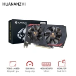 VGA Huananzhi GTX 1050Ti 4G GDDR5 - cổng kết nối: HDMI x1, DVI x1, DisplayPort x1
