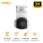 Camera IP 360 IMOU AOV PT 5MP IPC-B7ED-5M0TEA WiFi 4G Năng Lượng Mặt Trời