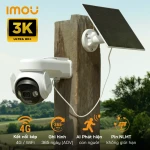 Camera IP 360 IMOU AOV PT 5MP IPC-B7ED-5M0TEA WiFi 4G Năng Lượng Mặt Trời