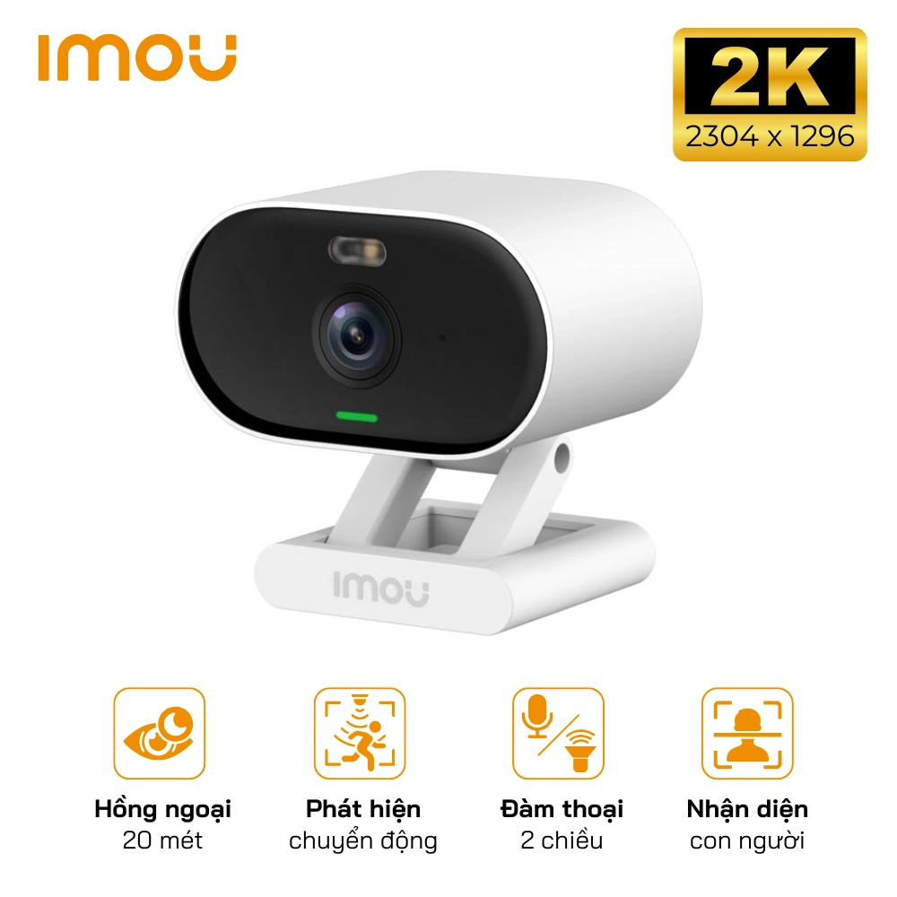 Camera Wifi không dây thông minh IMOU IPC-C22FP-C (VERSA)