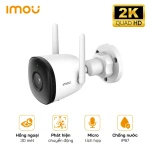 Camera Wifi thân cố định Ngoài Trời Imou IPC-F42P 4MP, Phát Hiện Con Người, Tầm Nhìn Đêm 30m, Chống Nước IP67