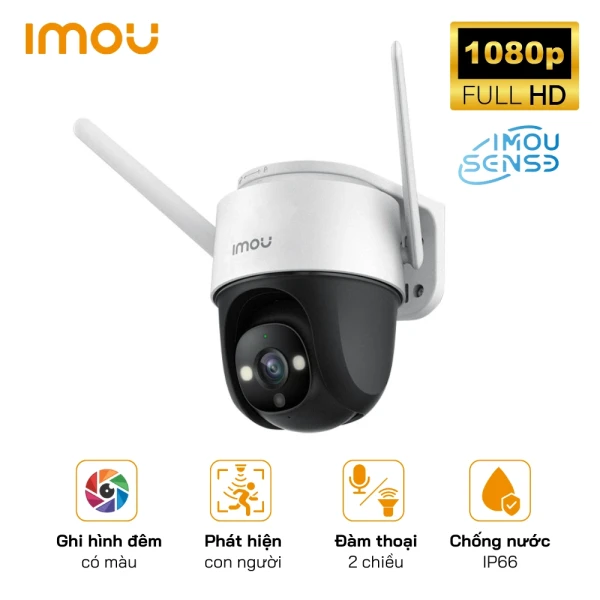 Camera IP Wifi PTZ 2MP IPC-S22FP-IMOU Cruiser