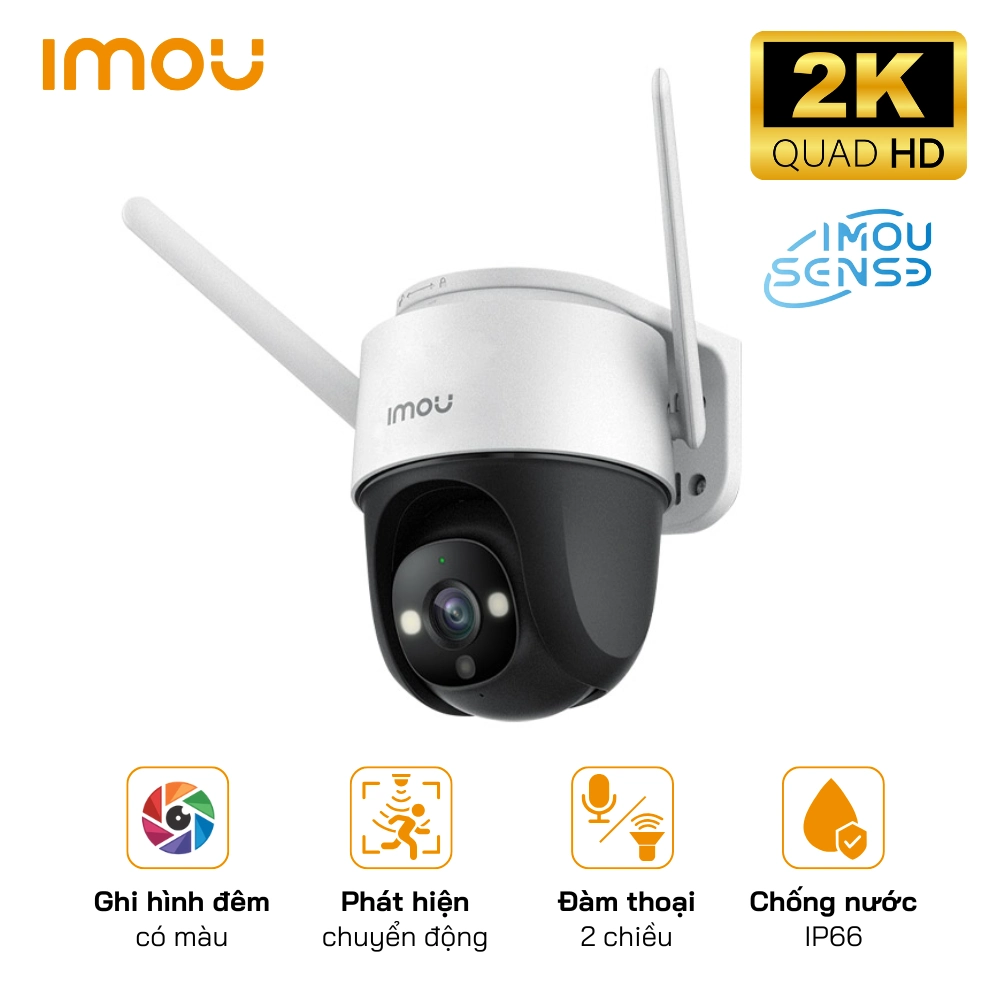 Camera IP Wifi PTZ 4MP IMOU IPC-S42FP-D
