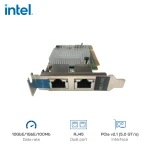 Card mạng Intel X540-AT2 10G PCIe Hỗ trợ 2 cổng RJ45