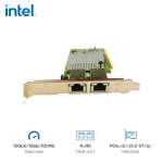 Card mạng Intel X540-AT2 10G PCIe Hỗ trợ 2 cổng RJ45