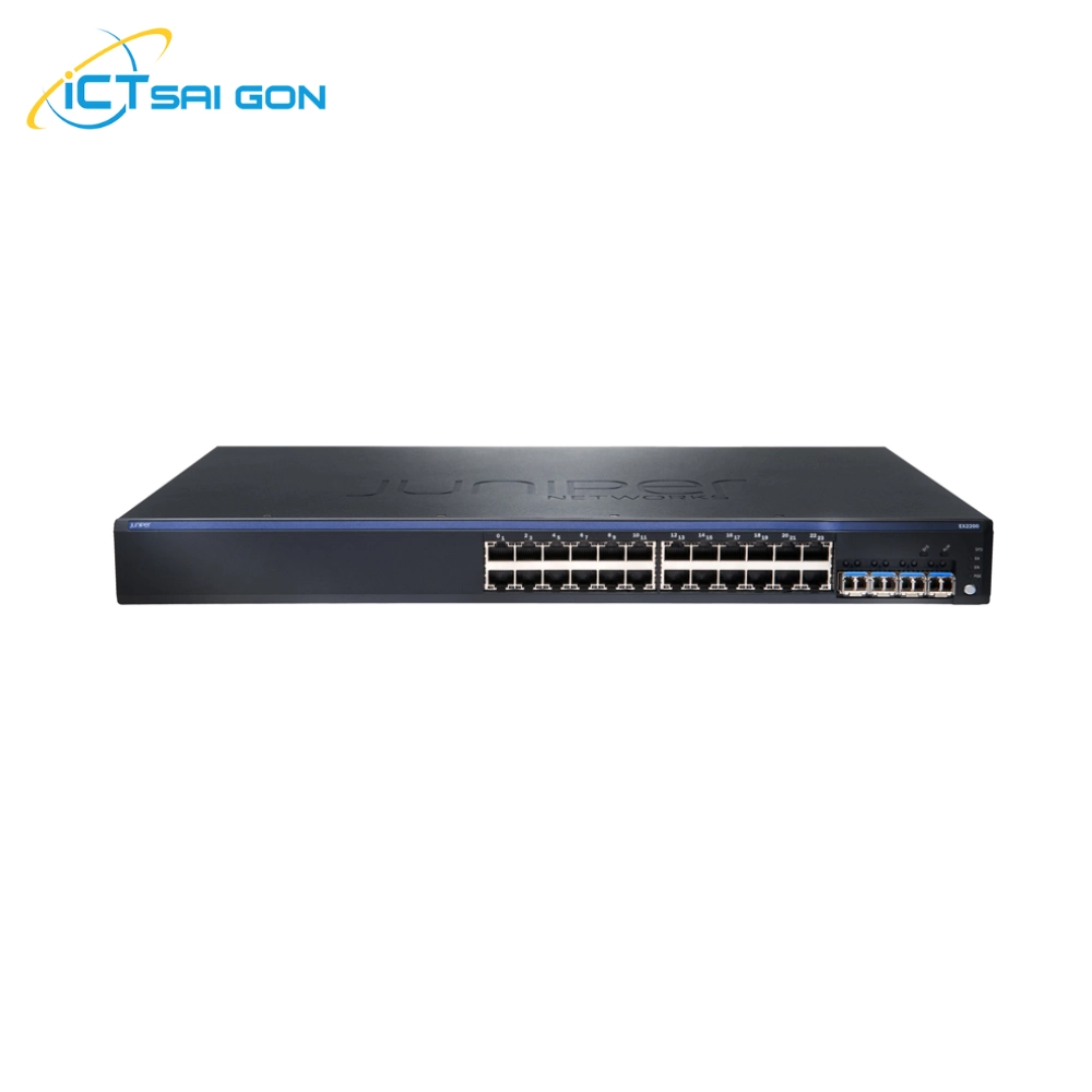 Switch Juniper EX2200-24T-4G (Đã qua sử dụng)