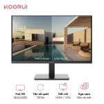 Màn hình FHD Koorui E2411F 24 Inch Tấm nền IPS 100Hz 6ms 250nits Kết nối HDMI