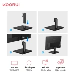 Màn hình FHD Koorui E2411F 24 Inch Tấm nền IPS 100Hz 6ms 250nits Kết nối HDMI