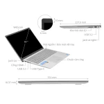 Laptop Dell Inspiron 14 5420 i7 1255U, Ram 8GB, SSD 512GB, LCD 15.6″ FHD, OfficeHS, Win11 (DGDCG2)