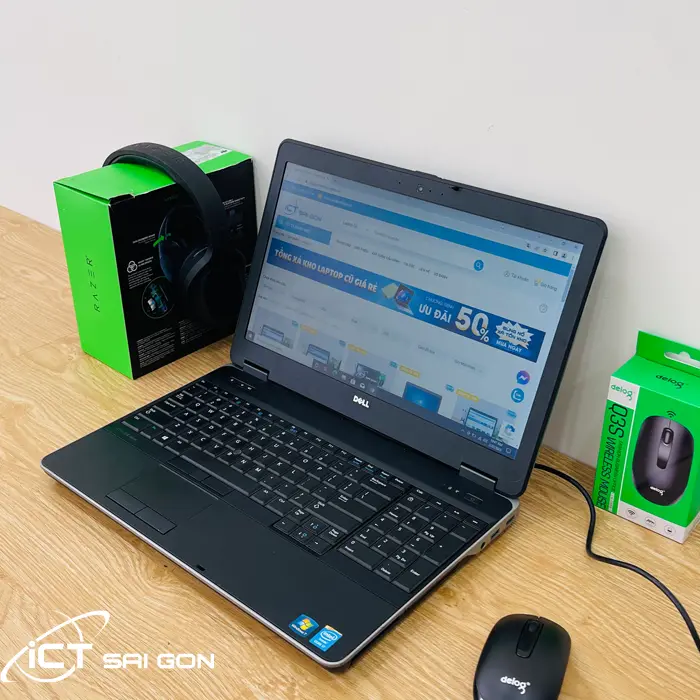 Laptop Dell Latitude E6540 Core I7, Ram 8GB, SSD 240GB, Màn hình 15.6 Inch