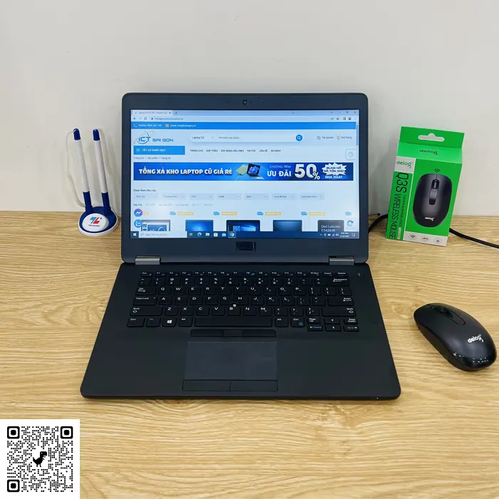 Laptop Dell Latitude 7470 i5 6300U, Ram 8GB, SSD 240G, Màn hình 14" HD, Win 10