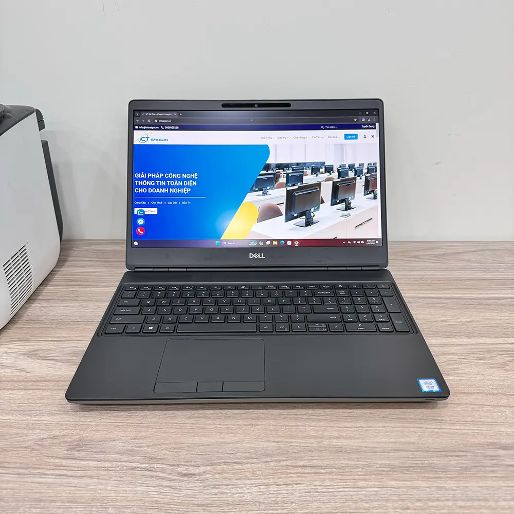 Máy Trạm Dell Precision 7550 Core i7-10850H, Ram 32GB, SSD 1TB, VGA T2000 4G, Màn hình 15.6 FHD IPS