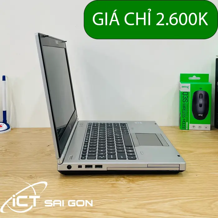 Laptop HP Elitebook 8470P, Core i5-3320M, Ram 8GB, SSD 120GB, Màn hình 14 inch