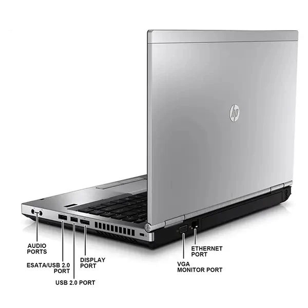 Laptop HP Elitebook 8470P, Core i5-3320M, Ram 8GB, SSD 120GB, Màn hình 14 inch