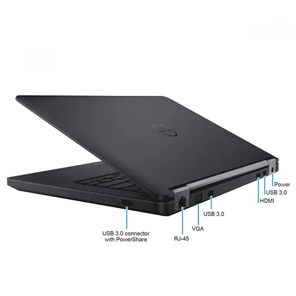 Laptop Dell Latitude E5450, Core i5-5300U, Ram 8GB, SSD 240GB, Màn hình 14" HD
