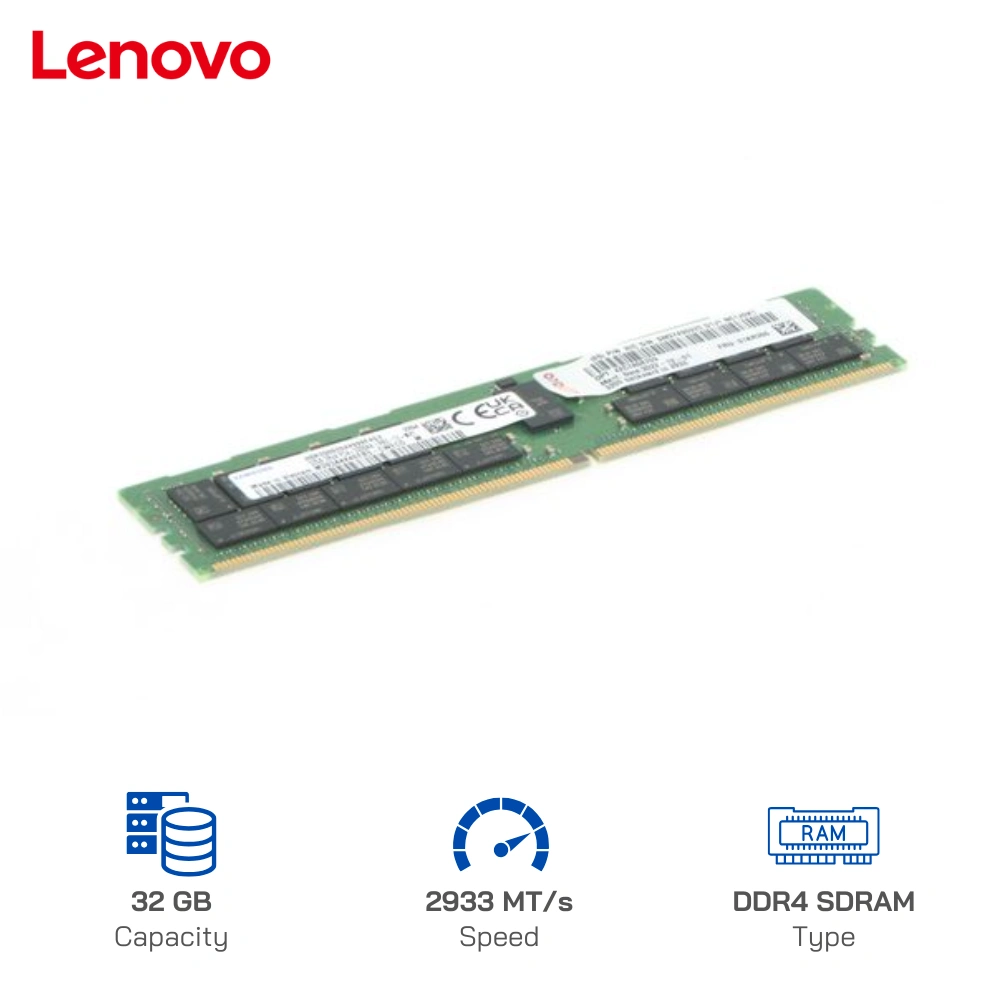 RAM Server Lenovo 32GB 2Rx4 PC4-2933Y-R DDR4 Module R-DIMM REG ECC - 4ZC7A08709/01KR355