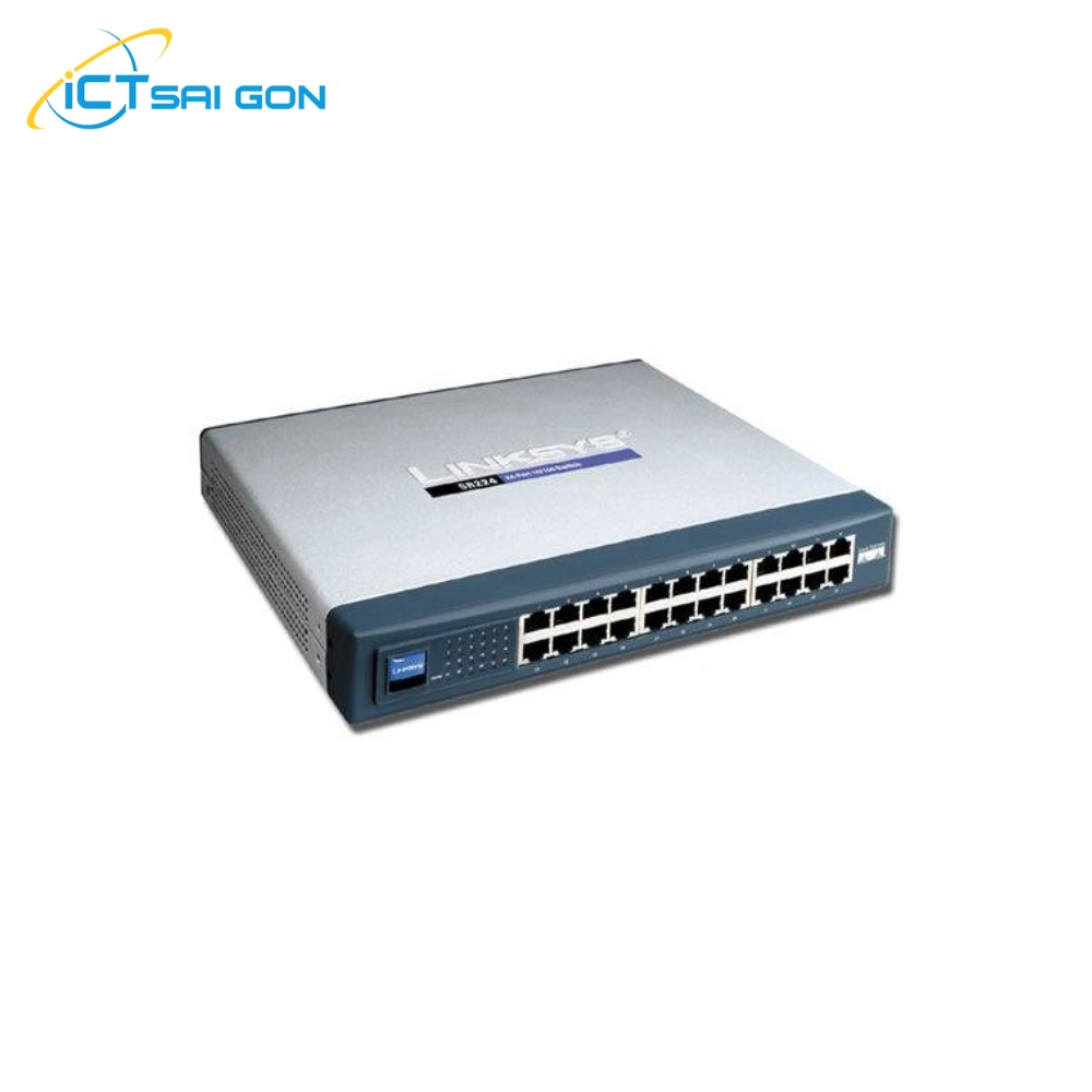 Switch Linksys SR224 (Đã qua sử dụng)
