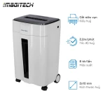 Máy hủy giấy Magitech DM-120M, Hủy siêu vụn 8 tờ/lần - Khổ Giấy A4, Tốc độ hủy 2.2m/min