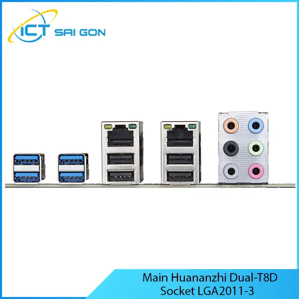 Mainboard Huananzhi Dual T8D - Support 2 CPU - Socket LGA2011-3 - NVME PCIe x4 3.0