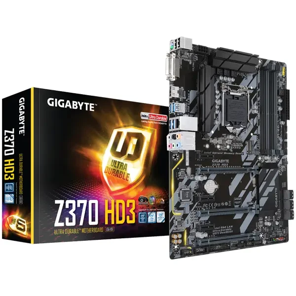 Main Gigabyte Z370-HD3 (Chipset Intel Z370/ Socket LGA1151-V2/ VGA onboard)