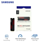 Ổ SSD Samsung 990 PRO Heatsink MZ-V9P1T0 1TB PCIe 4.0 NVMe 7450/6900MB/s