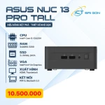 Mini PC ASUS NUC13 PRO Tall RNUC13ANHH500000I / i5-13420H / 2xDDR4-3200 / 3xNVMe, SATA - Xuất hình: HDMI, Thunderbolt