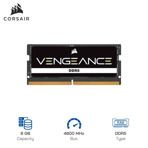 Ram Laptop Corsair 8GB DDR5-4800Mhz Chính hãng