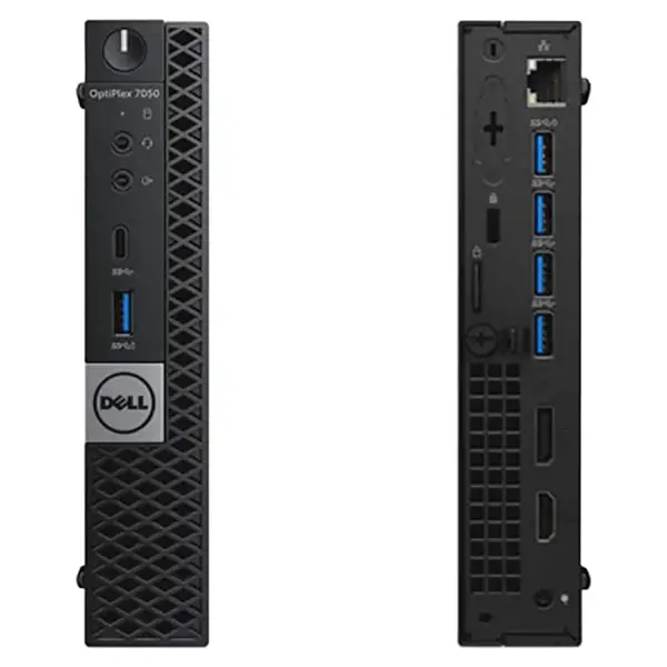 Máy bộ Mini PC Dell Optiplex 7050 Micro Core i7-6700T, Ram 8GB, SSD 256GB, Wifi