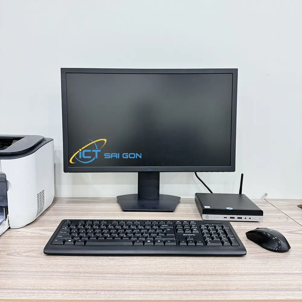 Máy Bộ Mini PC HP EliteDesk 800 G4, Core i7-8700T Kết Nối Wifi