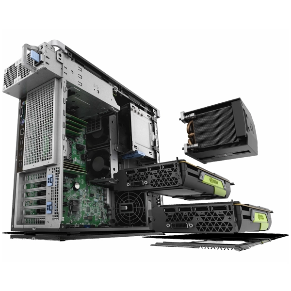 Máy Trạm Dell Precision T5820 (Intel Xeon W-2223/Ram 16GB/ SSD 1TB/ VGA T1000 8GB/ DVDRW/K+M/Win11) 42PT58DW41