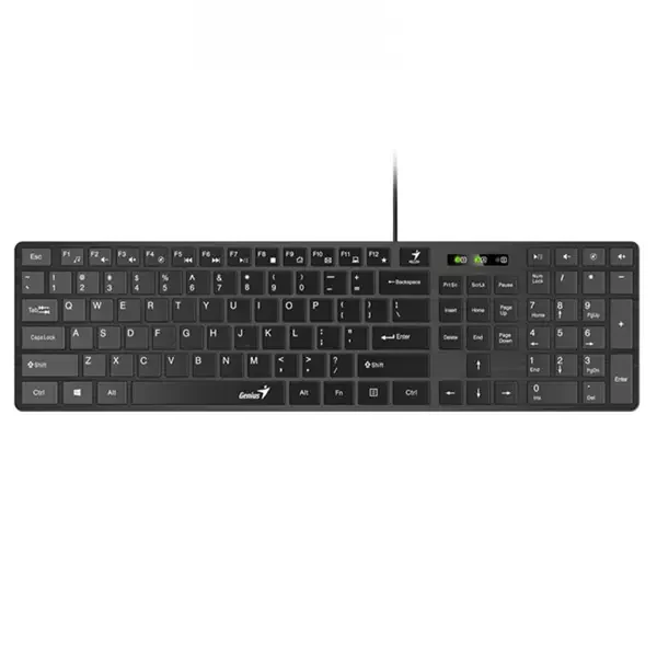 Bộ Bàn Phím và Chuột có dây Genius SlimStar C126