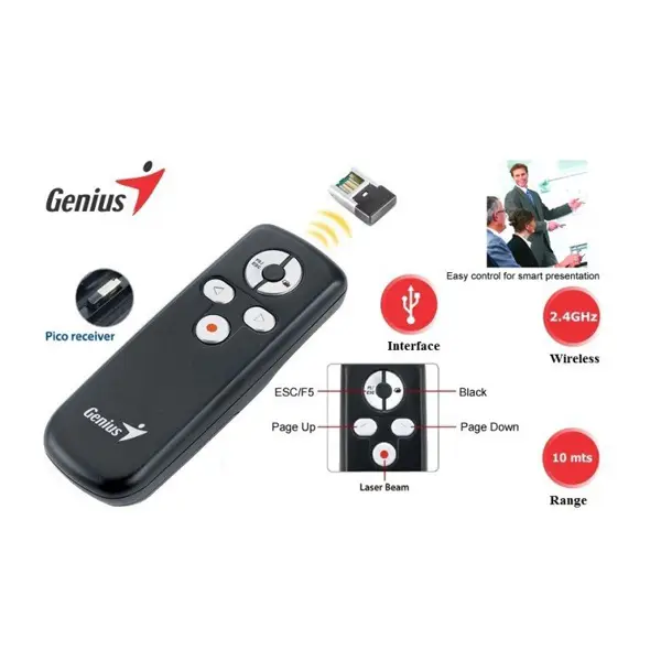 Bút trình chiếu Genius Media Pointer 100 giá rẻ