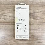 Cáp Lightning -> HDMI + VGA + AUDIO Kingmaster (KY-P002S)