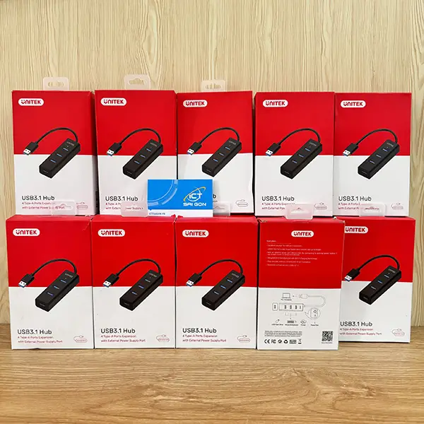 Bộ chia/ Hub USB 3.0 4 Ports UNITEK Y-3089