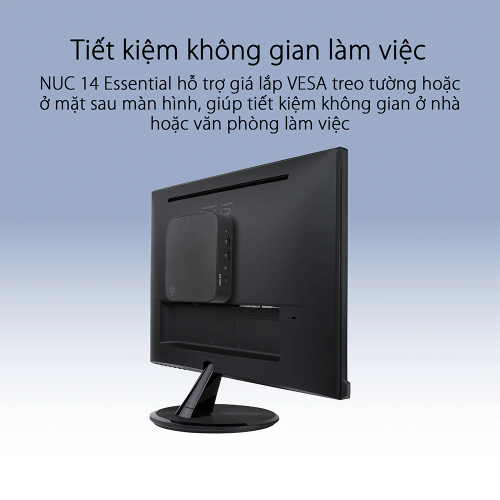 Asus NUC 14 Essential N355 RNUC14MNK3500000 Core3 N355(8C/8T) | RAM DDR5 | PCIe® 3.0 | Wi-Fi 6E/HDMI/DisplayPort