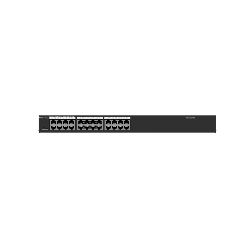 Switch RUIJIE Reyee RG-ES224GC 24 cổng Gigabit RJ45 / Công suất 48 Gbps / Tốc độ 35,71 Mpps