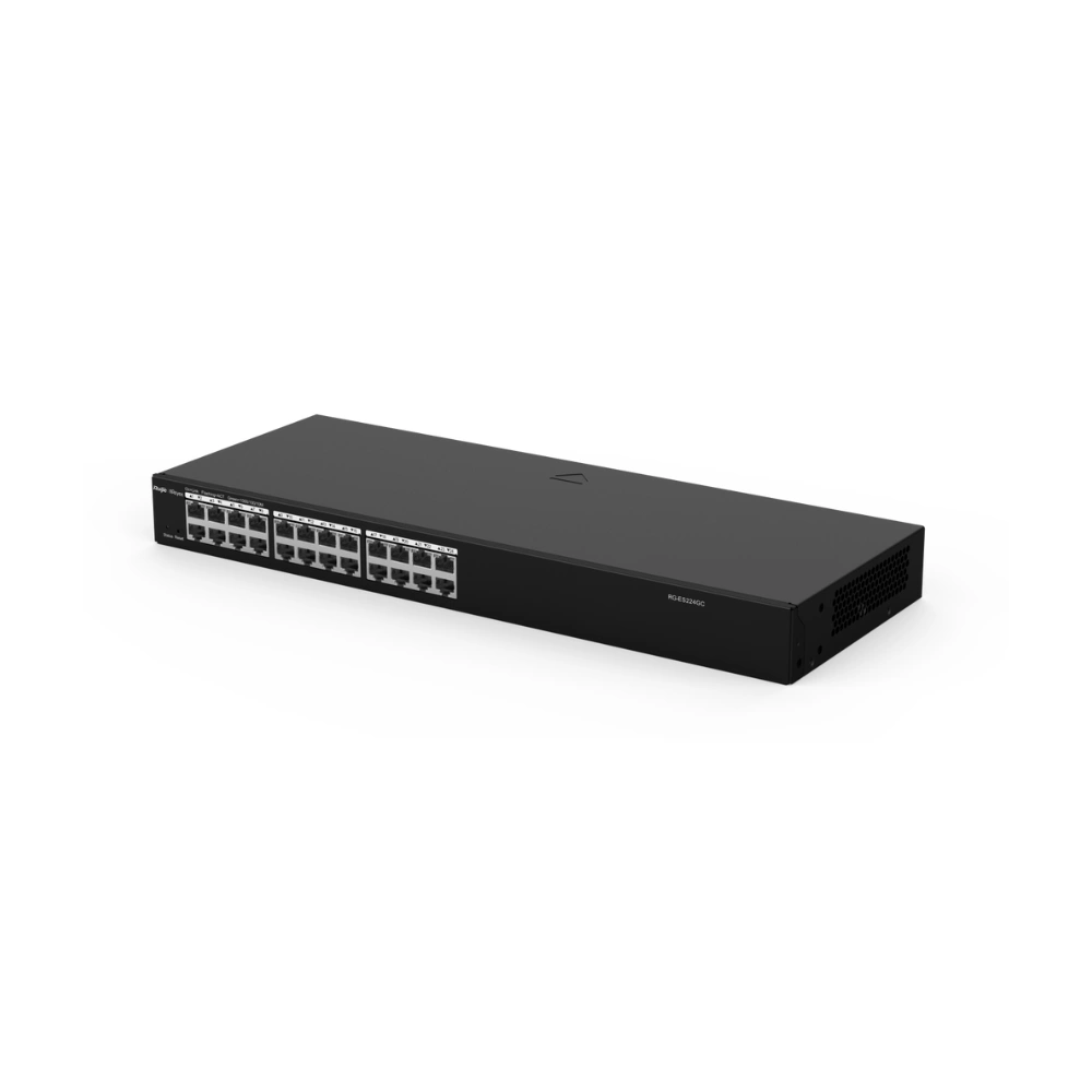 Switch RUIJIE Reyee RG-ES224GC 24 cổng Gigabit RJ45 / Công suất 48 Gbps / Tốc độ 35,71 Mpps
