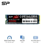 SSD NVMe Gen4 500GB Silicon Power UD85 R/W: 3600/2400 (SP500GBP44UD8505)