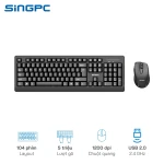 Bộ bàn phím chuột không dây SingPC WKB-1960CB