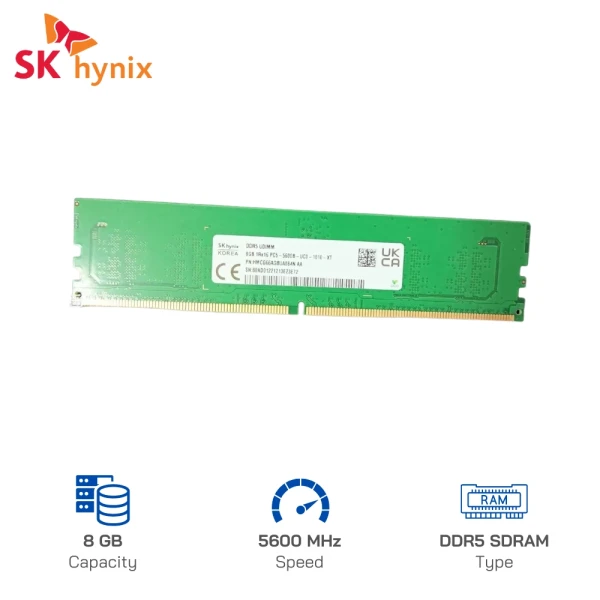 RAM desktop SK Hynix 8GB 5600MHz DDR5-UDIMM