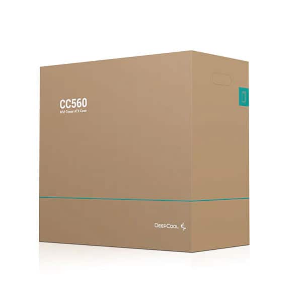 Case Deepcool CC560/Main: Mini-ITX, Micro-ATX, ATX/ 3x SSD 2x HDD/4x Fan 12cm