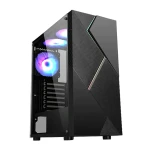 Case Sama HALO Micro-ATX / ATX / 2x HDD 3x SSD / 1x Fan 12cm ARGB