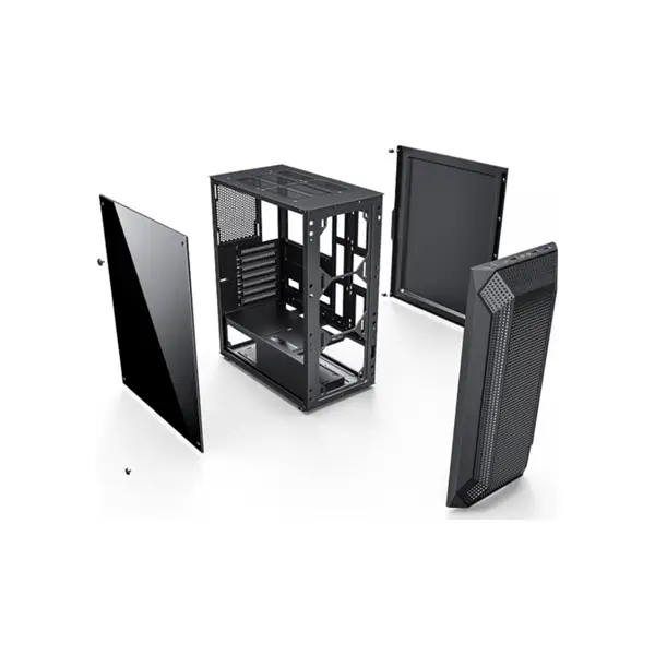 Case Sama Lux /Main: Micro-ATX / ATX/3x SSD 2x HDD/3x Fan 12cm ARGB
