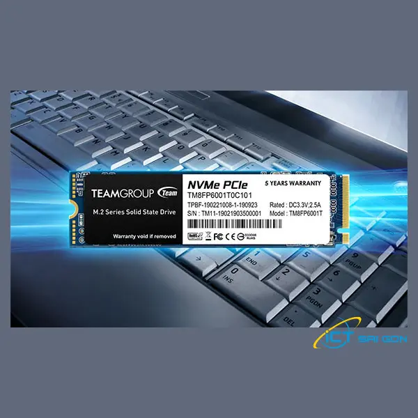 Ổ cứng SSD TeamGroup 256G MP33 M.2 PCIe Gen3x4 - Tốc độ 1,600/1,000 MB/s