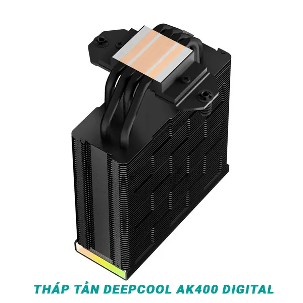 Tản nhiệt khí CPU Deepcool AK400 Digital (Black/ White) - Socket hỗ trợ  LGA 1700/1200/11xx AM4/AM5