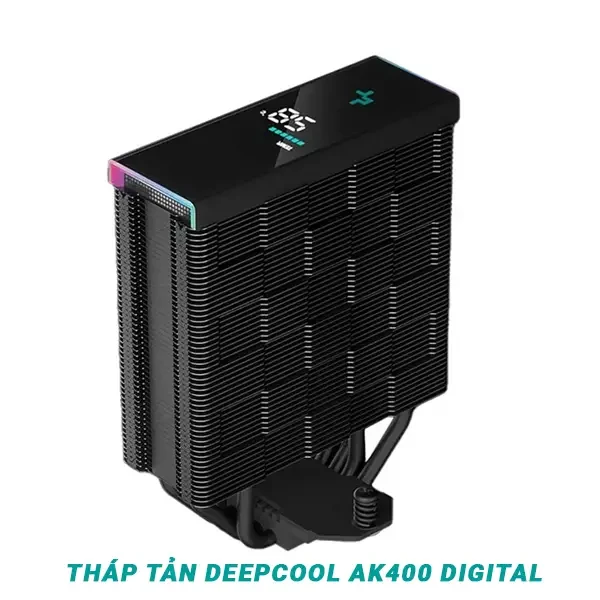 Tản nhiệt khí CPU Deepcool AK400 Digital (Black/ White) - Socket hỗ trợ LGA 1700/1200/11xx AM4/AM5