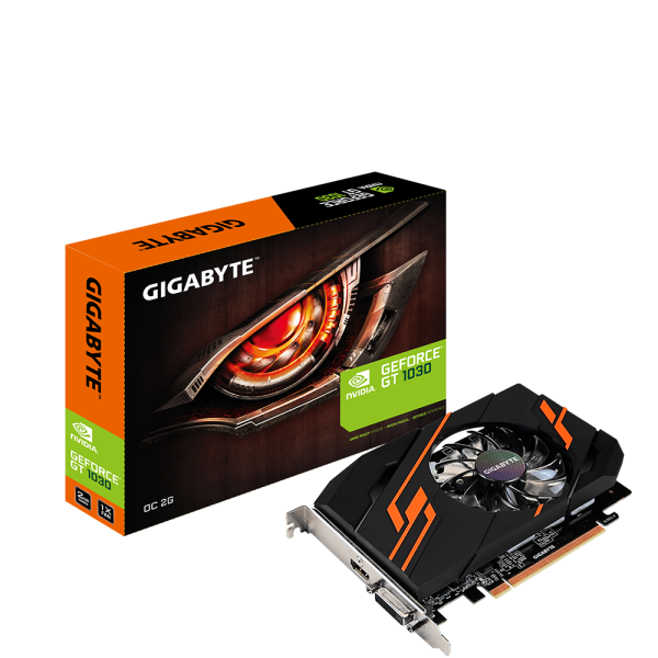 Card màn hình cũ Gigabyte GT 1030 2GB GDDR5 OC (GV-N1030OC-2GI)