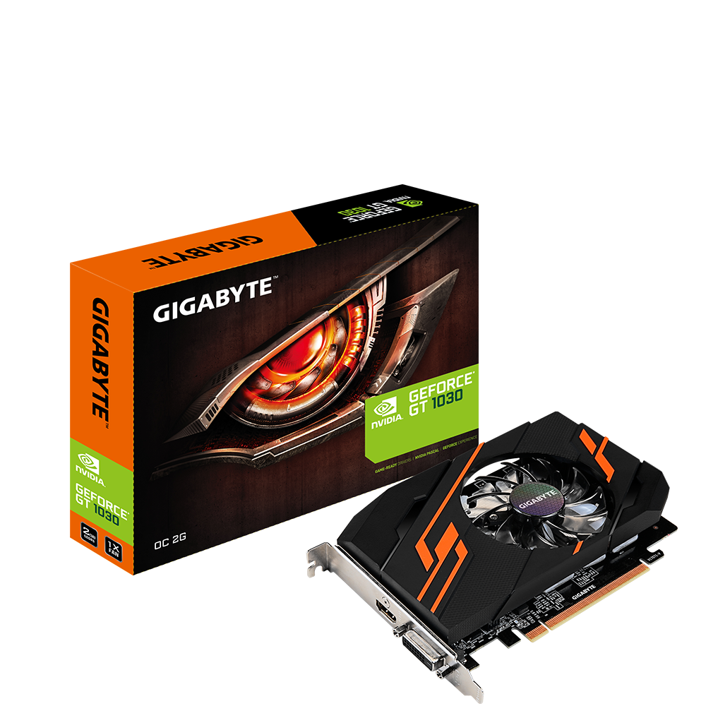 Card màn hình cũ Gigabyte GT 1030 2GB GDDR5 OC (GV-N1030OC-2GI)
