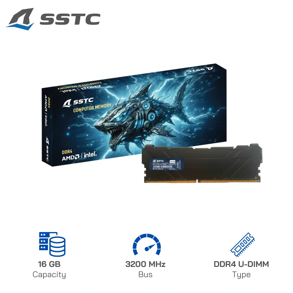 RAM Desktop SSTC 16GB DDR4 U-DIMM 3200MHz-1.35V