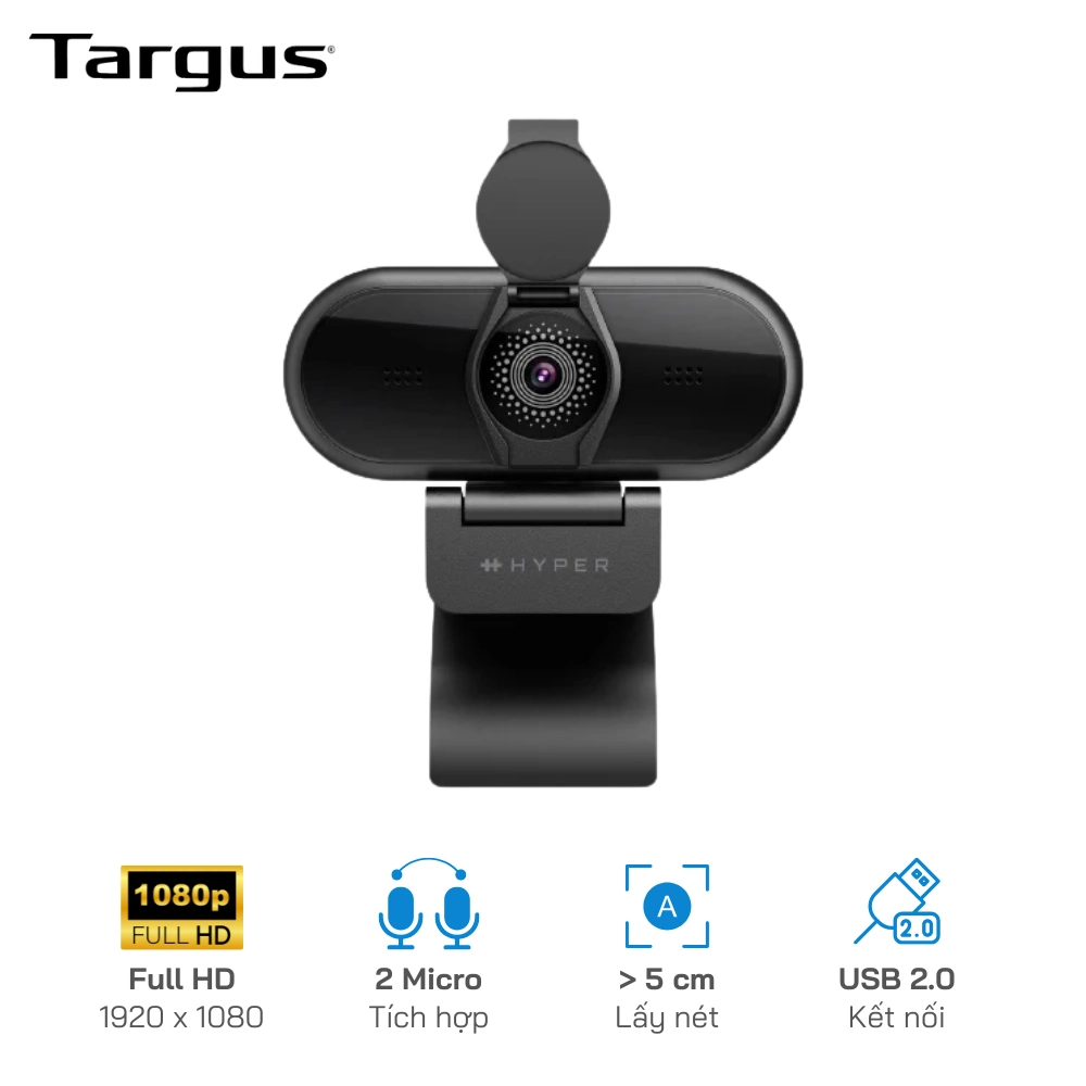 Webcam Targus HyPercam 1080P (HC437-GL)